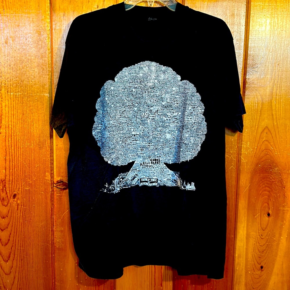 Vintage Family Tree of Rock Tee
